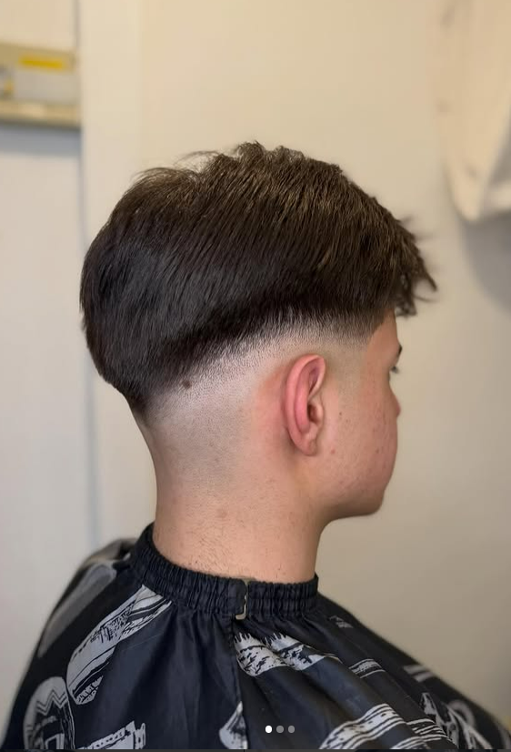 Low Taper Fade mit Mullet-Übergang – Barbershop Emmenbrücke